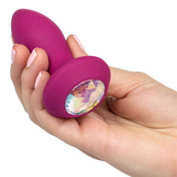 PETITE Power Gem Butt Plug Vibrating Crystal Probe